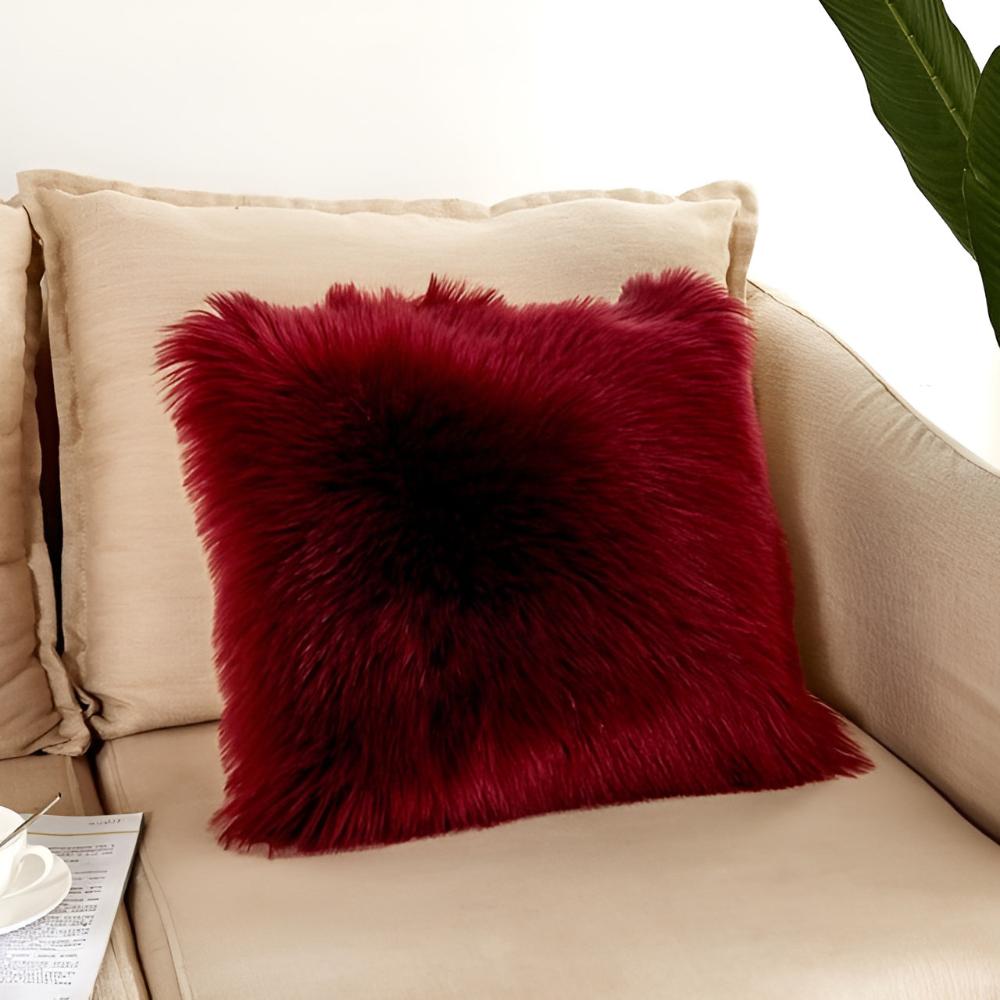 Plush Sofa Pillow Covers