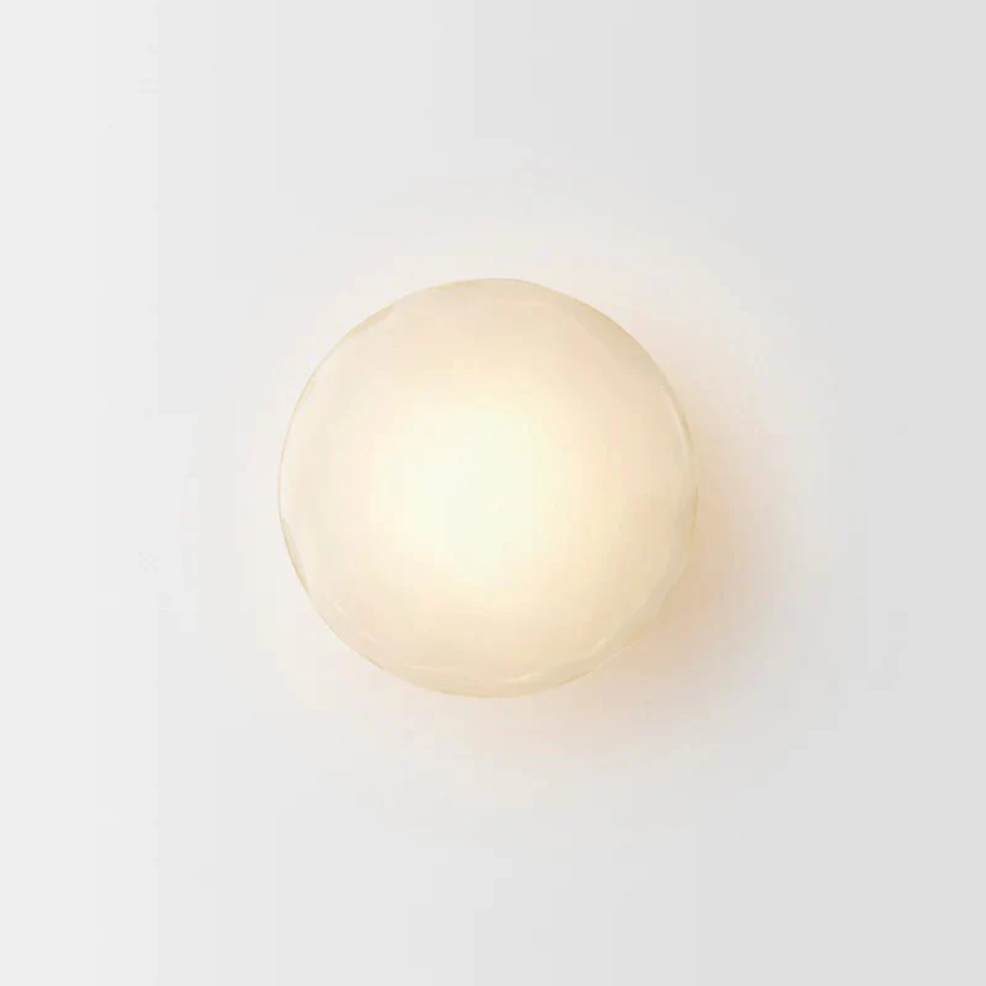 Stylish Clear Glass Wall Lamp