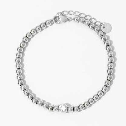 Sparkling Diamond Beaded Jewelry Set
