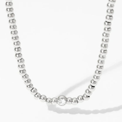 Sparkling Diamond Beaded Jewelry Set