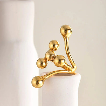 Premium Golden Layered Ring