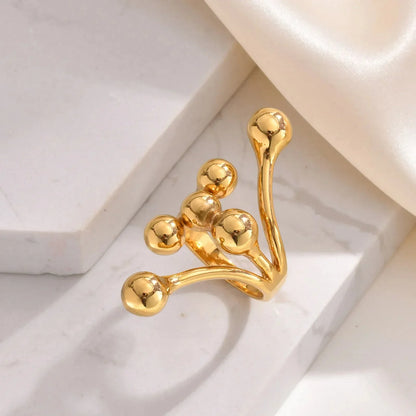 Premium Golden Layered Ring