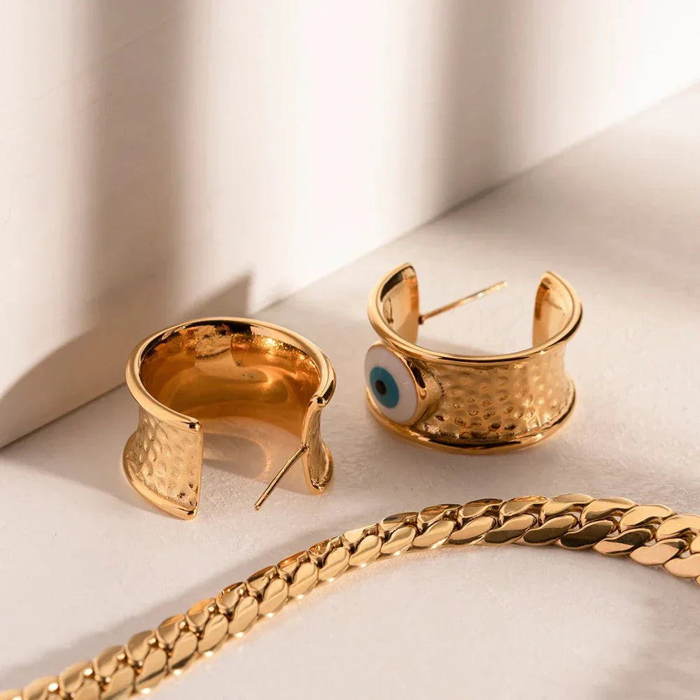 Premium Gold Plated Stud Earrings