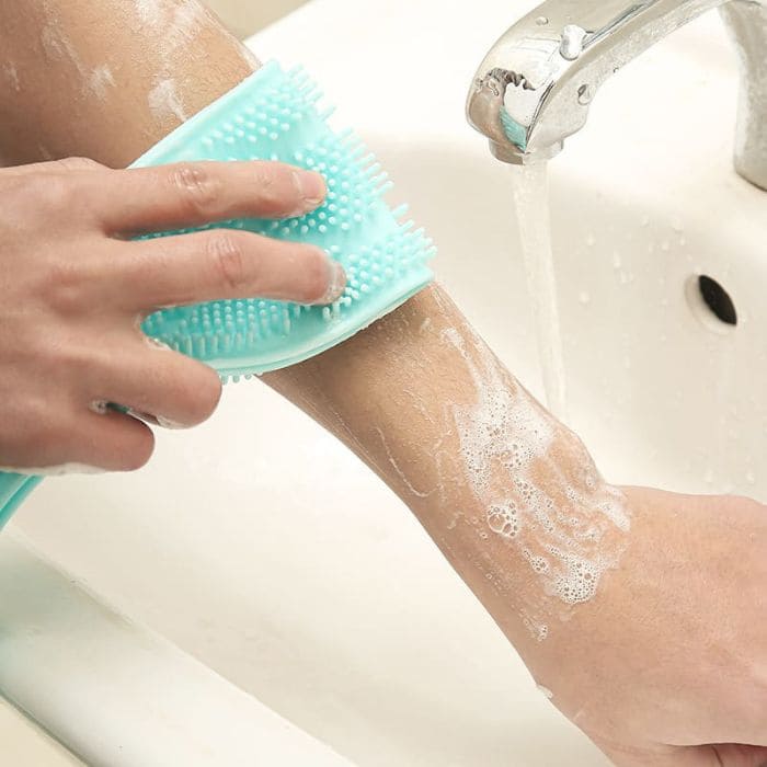 Silky Soft Exfoliating Gloves Set