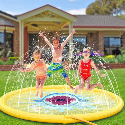 Colorful Childrens Pool Splash Pad Mat
