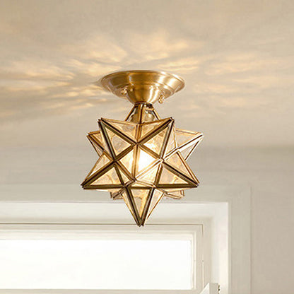 Elegant Brass Pendant Light Fixture