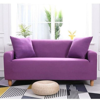 Universal Sofa Stretch Cover - Plain Colors