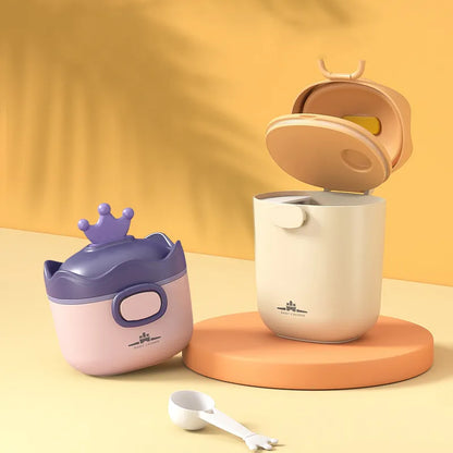 Baby Food Storage Container - Convenient Milk Powder Dispenser