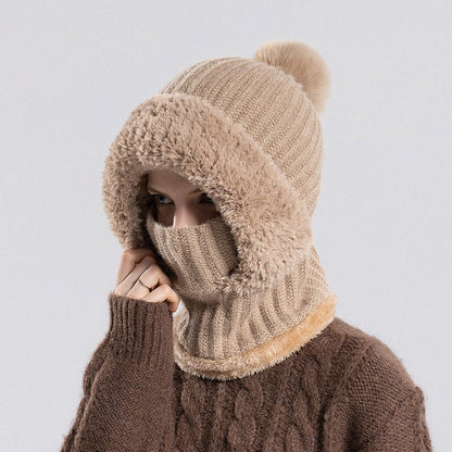 Warm Women's Cable Knit Winter Hat