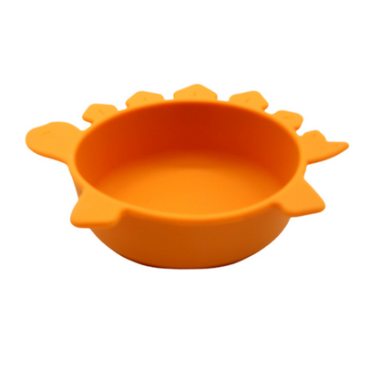 Cute Kids Dino Bowl with Grip Bottom