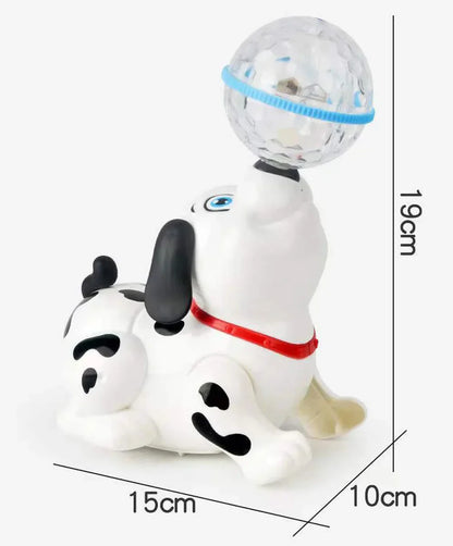 Fun LED Dog Toy with Bouncing Ball