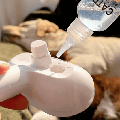Easy Pet Grooming Steam Brush for Dogs