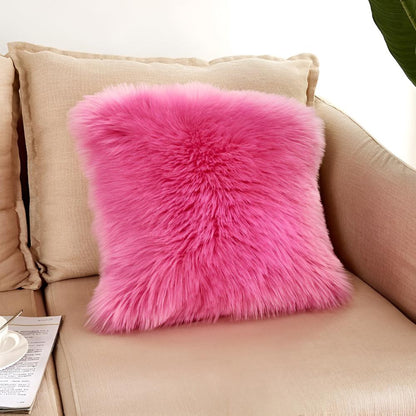 Plush Sofa Pillow Covers