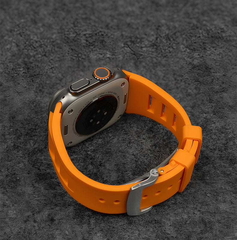 Flexible Silicone Apple Watch Strap