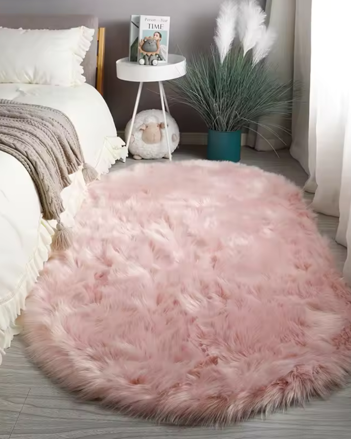 Plush Ultra Soft Throw Blanket for Home Decor
