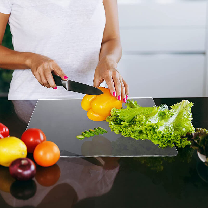 Clear Plastic Anti-Slip Cutting Board