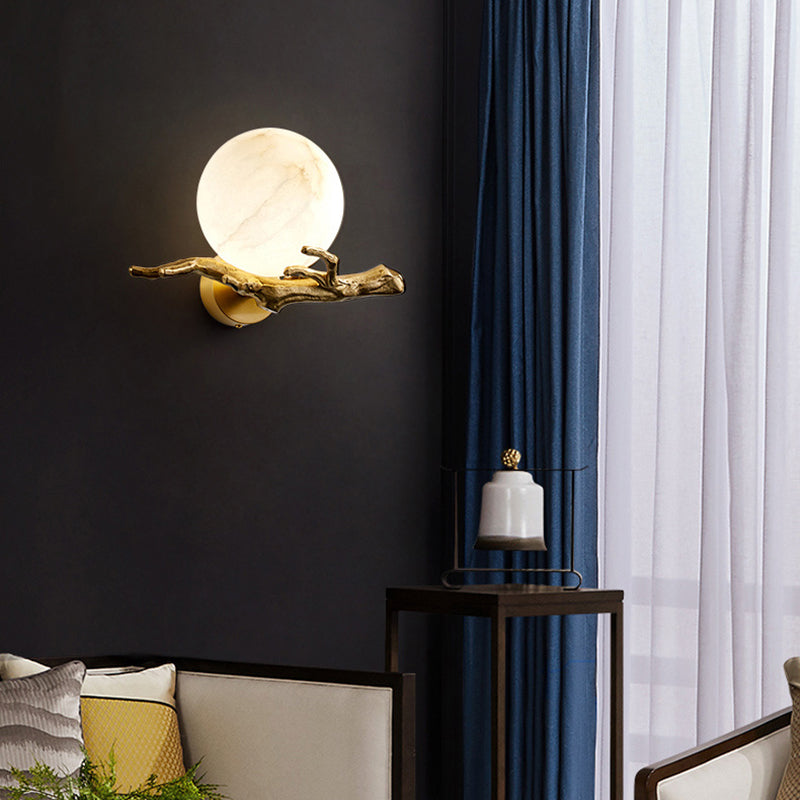 Luxury Marble Effect Wall Light
