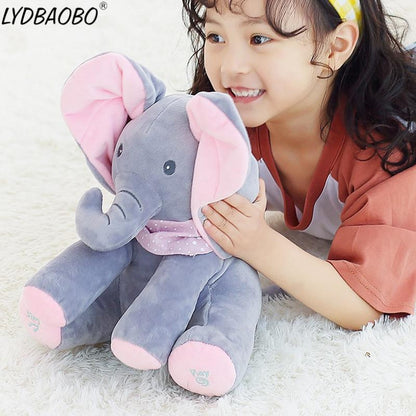 Cute Singing Elephant Plush Toy for Kids