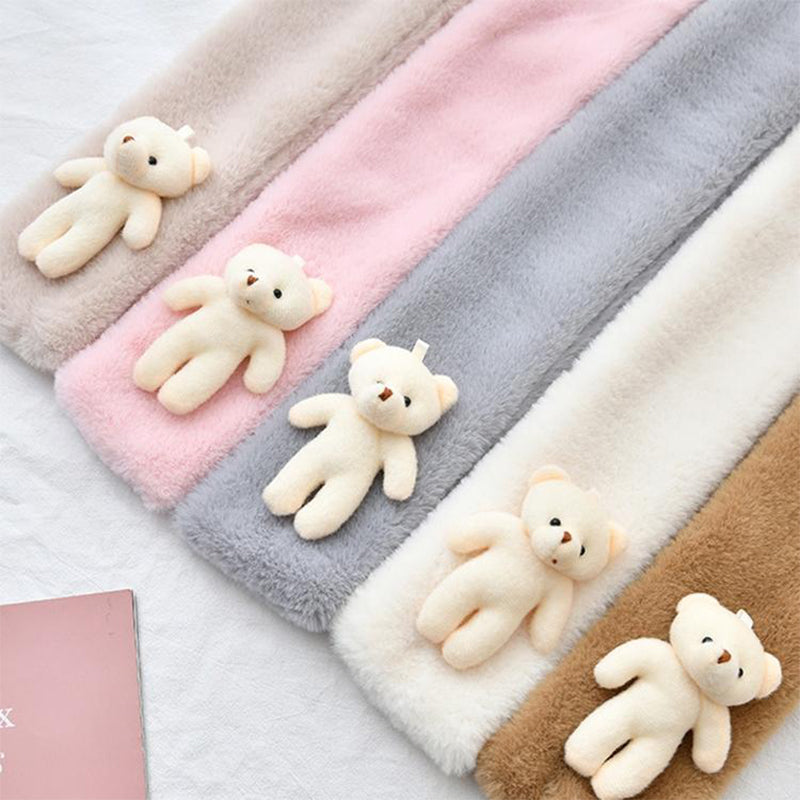 Plush Bear Warm Winter Scarf - Luxicro