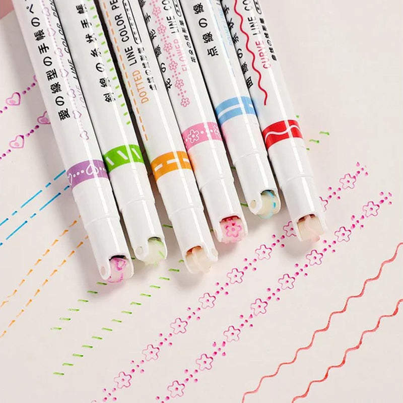 Vibrant Bright Color Markers