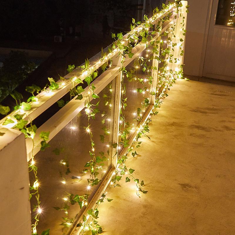 Garden Solar Rattan Hanging Lights