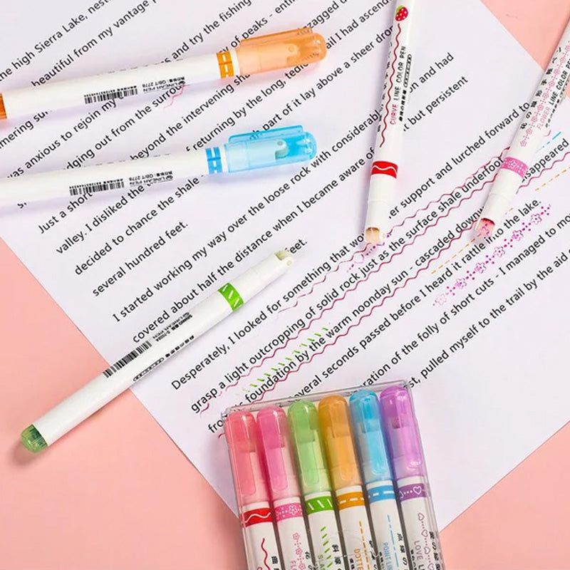 Vibrant Bright Color Markers