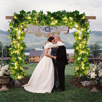 Garden Solar Rattan Hanging Lights