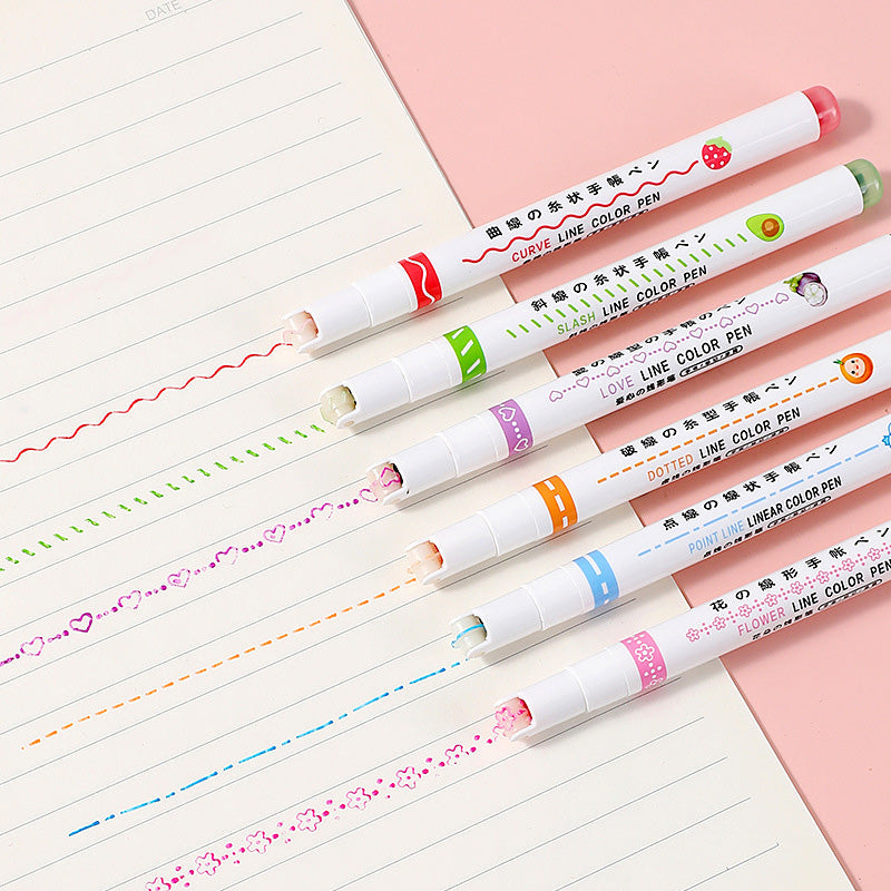 Vibrant Bright Color Markers