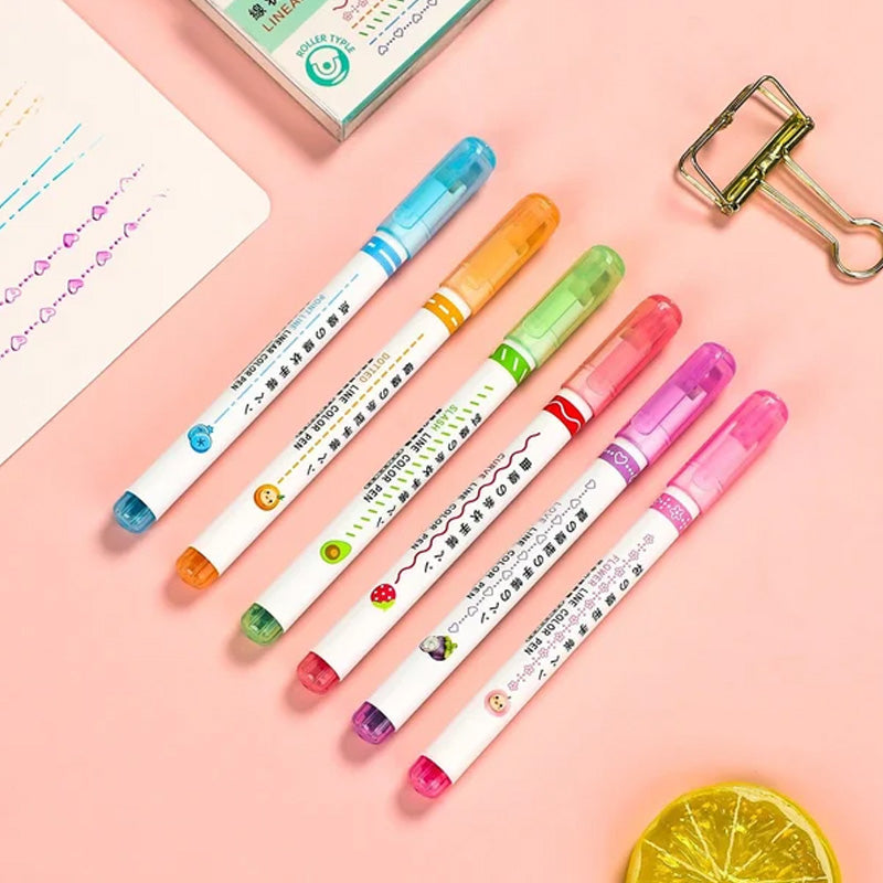 Vibrant Bright Color Markers