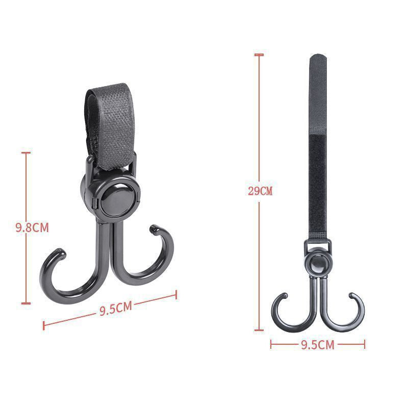 Convenient Baby Stroller Clip On Hooks