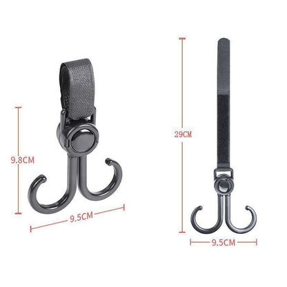 Convenient Baby Stroller Clip On Hooks