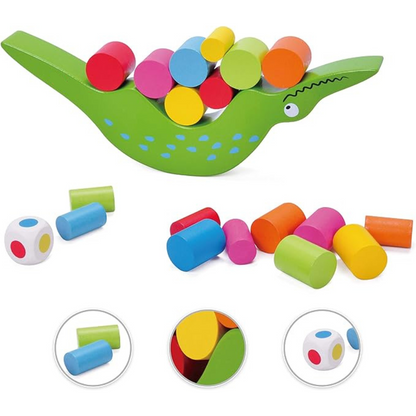 Colorful Children's Balance Beam Play Set