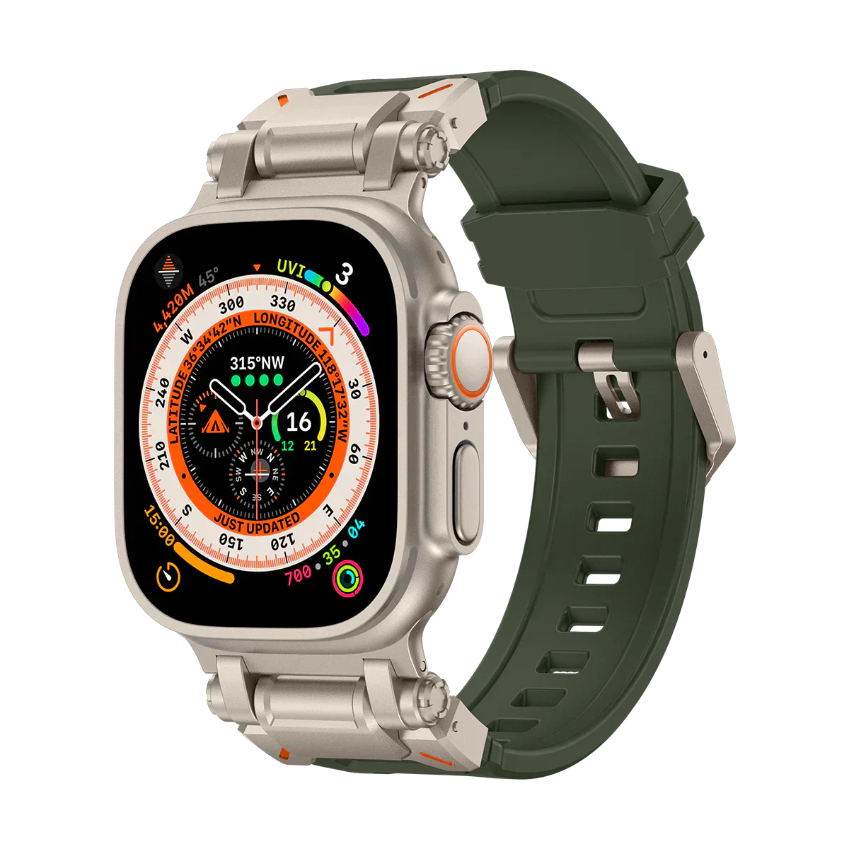Durable Silicone Sport Band For Apple Watch