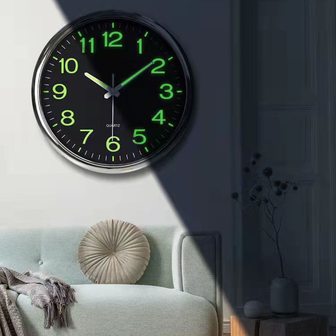 Large Bright LED Clock For Living Room - Luxicro