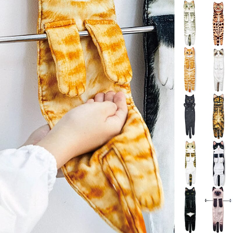 Cute Cat Summer Towel