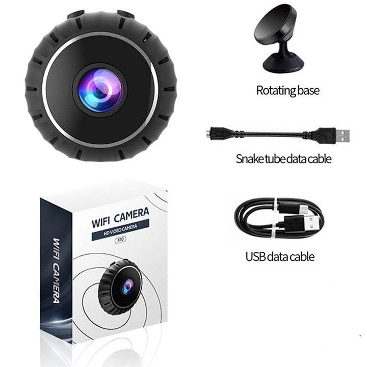 Compact Wireless Motion Night Vision Security Camera