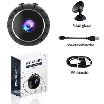 Compact Wireless Motion Night Vision Security Camera
