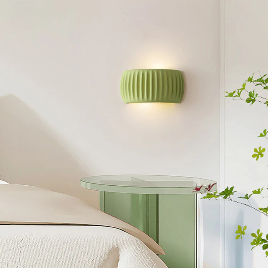 Modern Clear Glass Wall Lamp