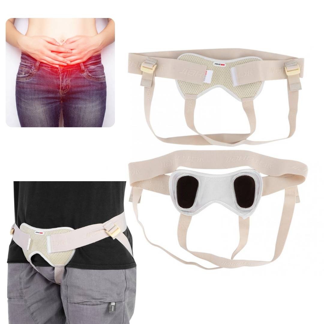 Men's Hernia Support Belt Adjustable Comfort Wrap