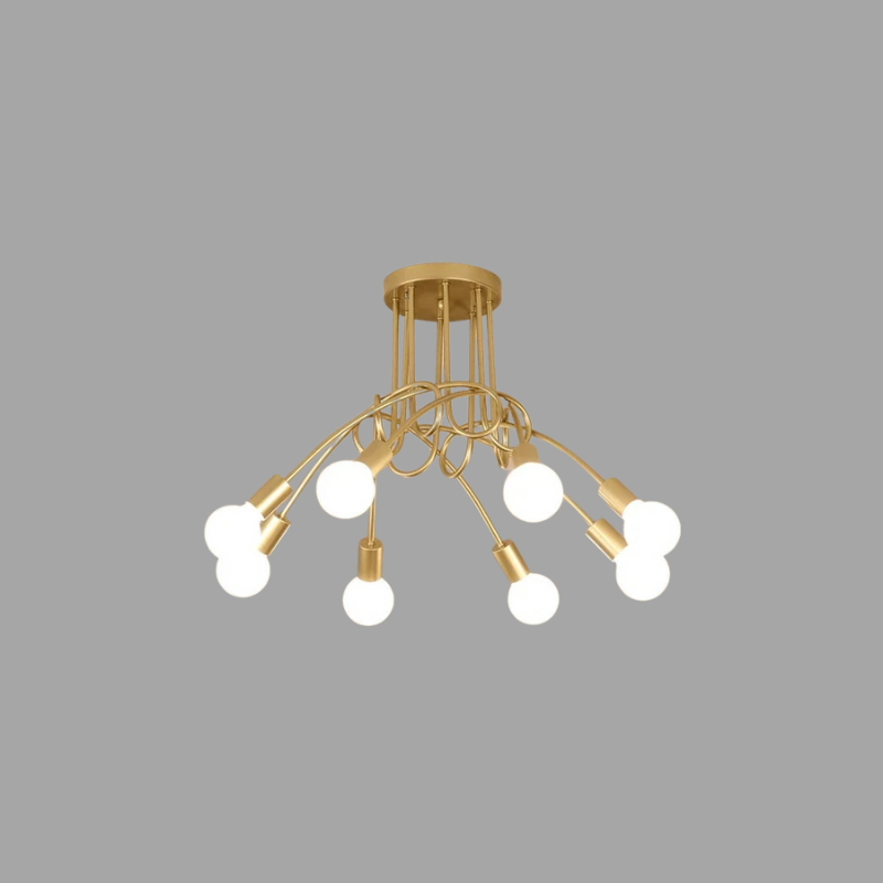 Vintage Chic LED Ceiling Lamp
