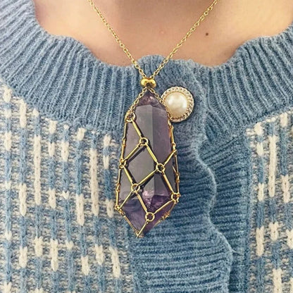 Shiny Stone Gem Necklace