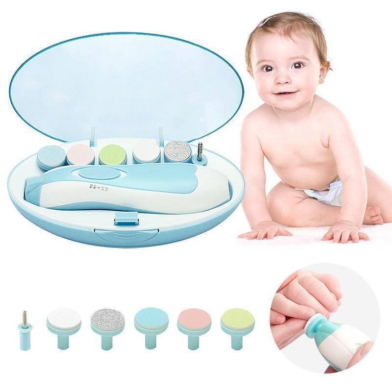 Gentle Electric Baby Nail Trimmer - Luxicro