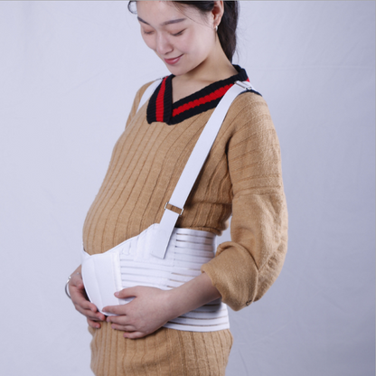 Breathable Pregnancy Back Support Belt with Flexible Straps