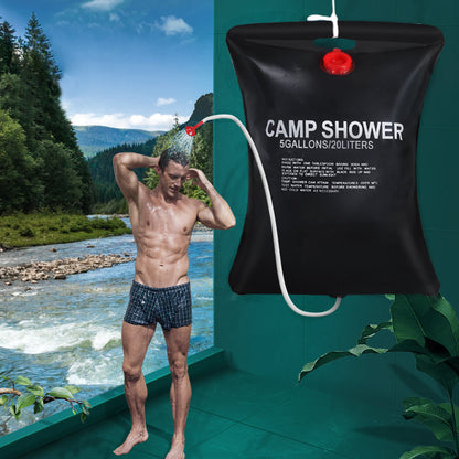 Portable 20L Outdoor Solar Shower System - Luxicro