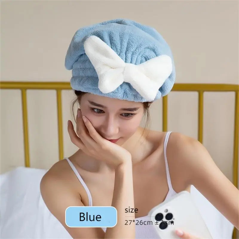Quick Dry Microfiber Hair Wrap Towel