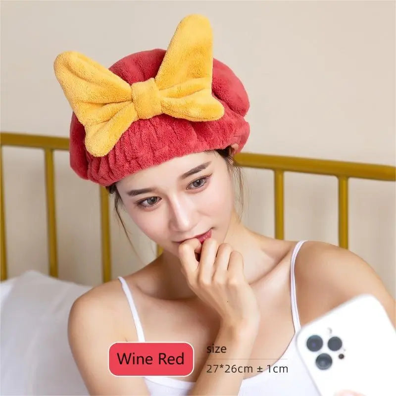 Quick Dry Microfiber Hair Wrap Towel