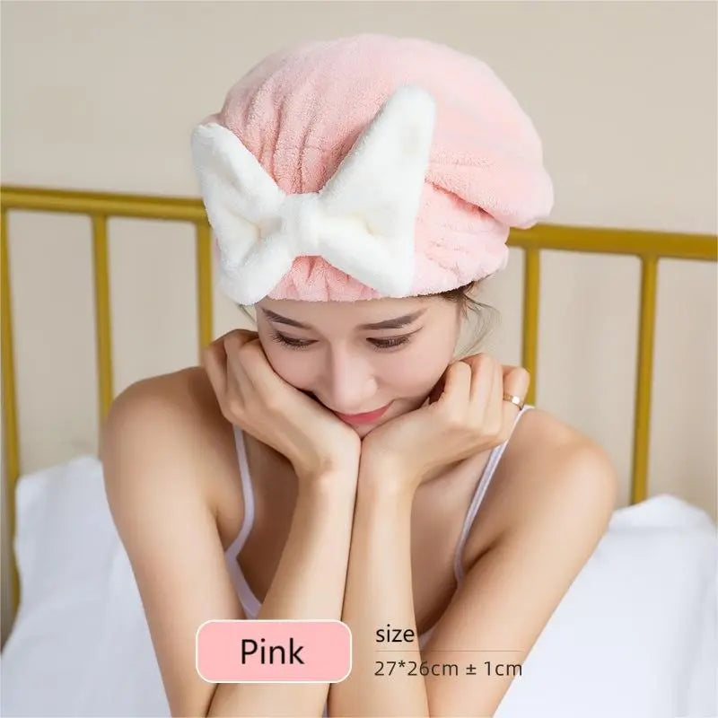Quick Dry Microfiber Hair Wrap Towel