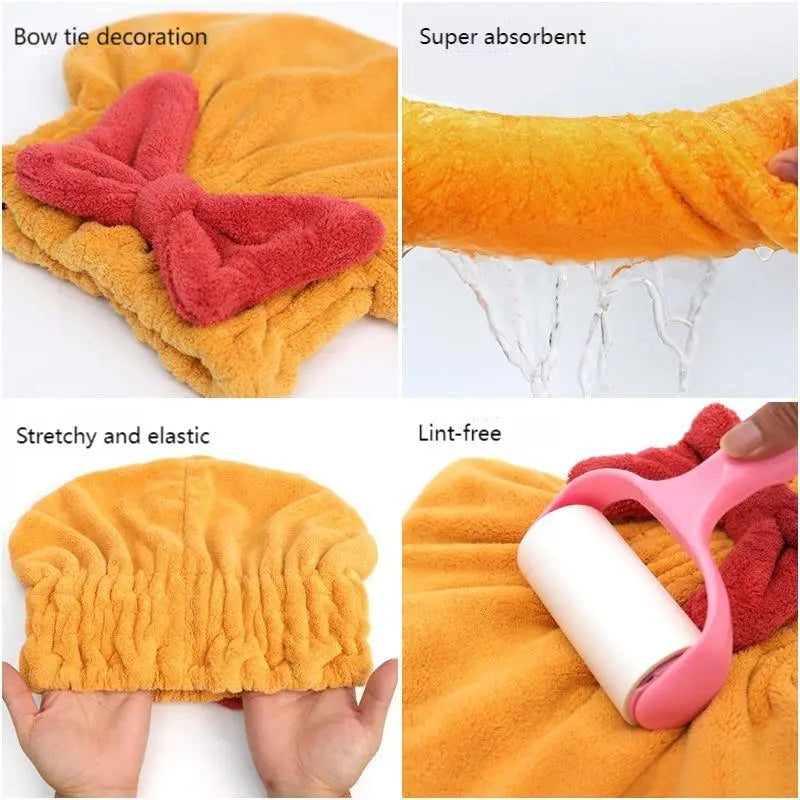 Quick Dry Microfiber Hair Wrap Towel