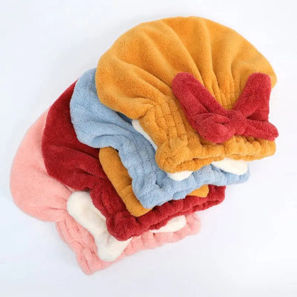 Quick Dry Microfiber Hair Wrap Towel