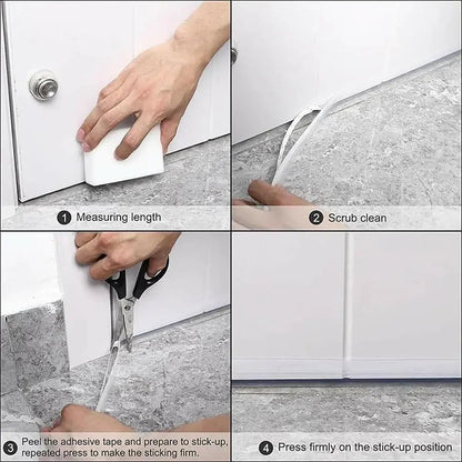 Insulated Door Draft Stopper Seal Strip